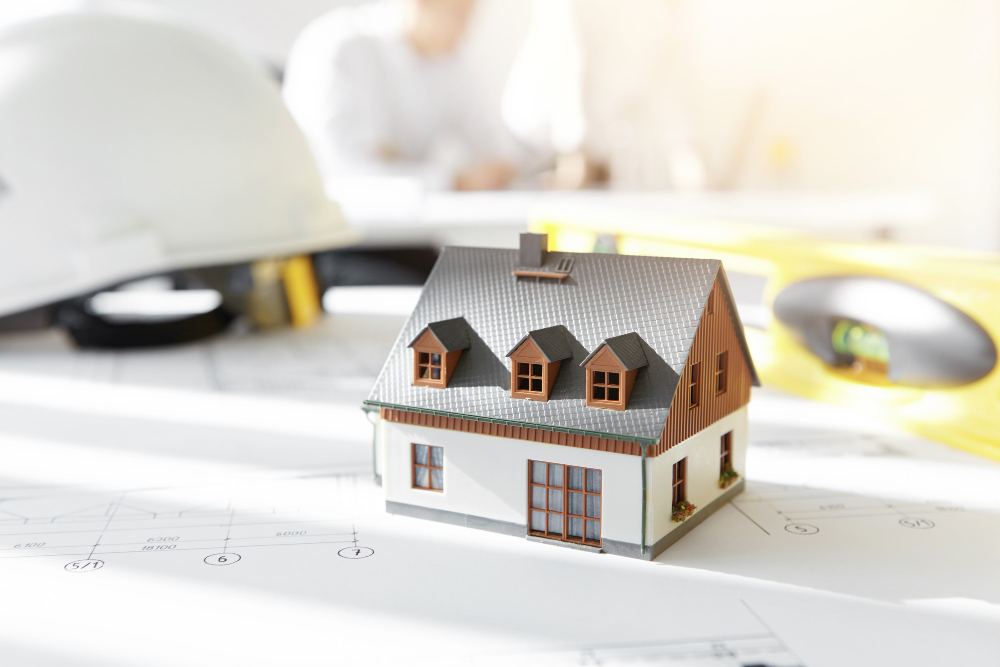 新モデルハウス建設中🏠